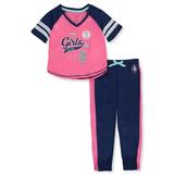 Rene Rofe Girls' Varsity Squad 2-Piece Pajamas (Little Girls)