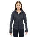 A Product of Ash City - North End Ladies' Pulse Textured Bonded Fleece Jacket with Print - CARBON 456 - M [Saving and Discount on bulk, Code Christo]