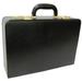 Expandable Executive Faux Leather Attache Case