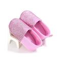 Babula Baby Girl Soft Sole Crib Cotton Shoes 0-18M