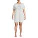 Love at First Sight Juniors' and Juniors' Plus Size Graphic Sleep Dress
