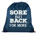 Power Lifting Backpacks, Extreme Fitness Drawstring Bags Weightlifting Gym Bags - Sore