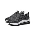 LUXUR Men's Air Cushion Athletic Gym Tennis Shoes Sneakers Height Increase Shoes