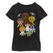 Girl's Star Wars Cute Cartoon Rebels Graphic Tee