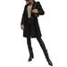 Women Casual Coat Long Sleeve Lapel Coat Fashion Long Sleeve Pocket Solid Color Coat for Women Ladies