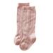 MERSARIPHY Kids Baby Girls Fashion Socks Hollow Out Knee-high Socks Comfortable Solid Color Socks