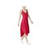 Cynthia Rowley Womens Halter Sleeveless Casual Dress