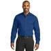Red House Adult Male Men Plain Long Sleeves Shirt Blue Horizon X-Large