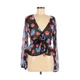 Pre-Owned Forever 21 Contemporary Women's Size M Long Sleeve Blouse