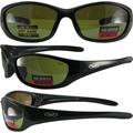 Global Vision Unisex-Adult Sunglass (Green, Large/Size 12)