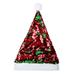 Red and Green Flip Sequin Santa Claus Hat