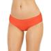 Michael Kors PERSIMMON Shirred Bikini Swim Bottom, US Large