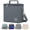 Simple Modern 4L Blakely Lunch Bag for Women & Men - Gray Insulated Kids Lunch Box -Slate