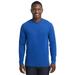 Next Level, The Unisex Sueded Long-Sleeve Crew - ROYAL - M