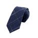 Mens Classic Solid Color Slim Tie, Plaid Cotton Necktie Men's Suit Tie Formal Skinny Shirts Ties Necktie GiftsÂ