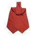 Jacob Alexander Men's Silk Interweave Pattern Cravat Ascot Neck Tie - Red