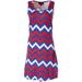 Lexington Avenue Womens Zig Zag Americana Dress