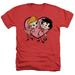 I Love Lucy - Cartoon Love - Heather Short Sleeve Shirt - X-Large