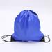 Backpack Drawstring Pocket Canvas Waterproof Backpack Beach Bag Storage Multi-Purpose Convenient Solid Color Lace-up Pack