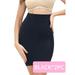 QRIC 2 Pack: Body Shaper Half Slips for Under Dresses Women Tummy Control Seamless Slip Slimming Shapewear