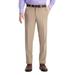 Haggar Men's Cool 18Â® Pro Solid Flat Front Pant Straight Fit HC00285