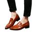 Rotosw Dress Formal Shoes for Men, Slip On Wear-Resisting Moccasins Dress Loafers Casual Solid Color Business Office