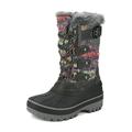 Dream Pairs Kids Boys & Girls Snow Boots Insulated Waterproof Winter Snow Boots Kriver-1 Grey/Multi Size 9