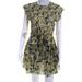 La Vie Rebecca Taylor Womens Short Sleeve Serena Jersey Dress Navy Size XS