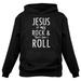 Tstars Womens Christian Shirts Christian Clothes Jesus is my Rock and Thats How I Roll Christian Clothes for Ladies Following Jesus Faith Shirts Christian Outfits Jesus Clothing Women Hoodie