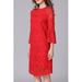 Women Trumpet Sleeve Loose Shift Dress