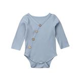 Newborn Infant Kids Baby Boy Girl Romper Bodysuit Jumpsuit Clothes Outfits 0-2T