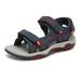 Dream Pairs Kids Sports Sandals Girls Boys Outdoor Summer Beach Athletic Sandals Casual Walking Sandals 170891_K Navy/Red Size 10