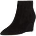 Nine West Carter Wedge Booties Black