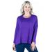 24/7 Comfort Apparel Women's Oversized Long Sleeve Dolman Top