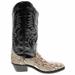 Laredo Mens Key West Python Round Toe Western Cowboy Dress Boots Mid Calf