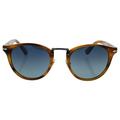 Persol PO3108S 960/S3 Typewriter Edition - Brown/Blue Polarized by Persol for Men - 49-22-145 mm Sunglasses