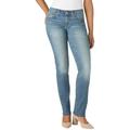 Signature by Levi Strauss & Co. Women's Modern Mid-Rise Straight Jeans