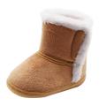 ZEDWELL Winter Baby Girl Boy Cotton Boots Casual Shoes First Walkers Newborn Cute Non-slip Soft Sole Shoe