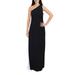 Lauren Ralph Lauren Womens Zemira Pleated One Shoulder Formal Dress