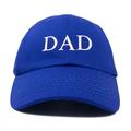 DALIX Men's Embroidered Dad Hat Soft Cotton Baseball Cap in Royal Blue