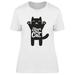 Cute Yoga Cat Tee Women's -Image by Shutterstock