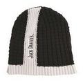 Jack Daniels Men's Center Stripe Skull Winter Beanie Hat OSFM JD77-85