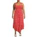 Romantic Gypsy Women's Plus Size Smocked Midi Dress