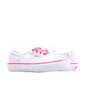 Vans Authentic Glitter Stars White Little/Big Kids Low Top Sneakers VN0A38H3VI6