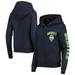 Seattle Sounders FC 5th & Ocean by New Era Women's Fleece Full-Zip Hoodie - Navy