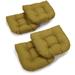 Winston Porter Indoor/Outdoor Chair/Rocker Cushion Polyester in Brown | 5 H x 19 W in | Wayfair 9B6C8FC248464F01BC51B655E8AC3072