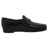 Florsheim Men's Shoes Riva Black Leather Slip On 17088-01