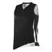 Augusta Ladies' Reverse Wicking Game Jersey - BLACK/ WHITE - 2XL 687