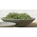 Latitude Run® Low Zen Bowl Cast Stone Pot Planter Concrete, Copper in Brown | 8 H x 29.25 W x 29.25 D in | Wayfair LTTN1295 43897142