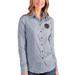 Philadelphia Union Antigua Women's Structure Button-Up Long Sleeve Shirt - Navy/White